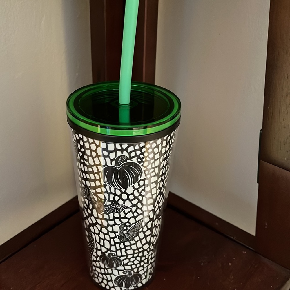 Starbucks Halloween Glow in the Dark 12 oz Tumbler - Picture 2 of 6